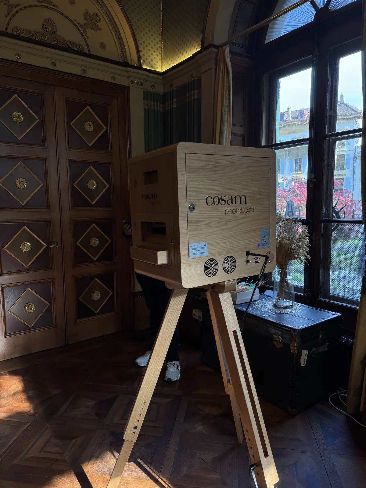 Photobooth COSAM lors d'un mariage à la Villa Castellane, Neuchâtel